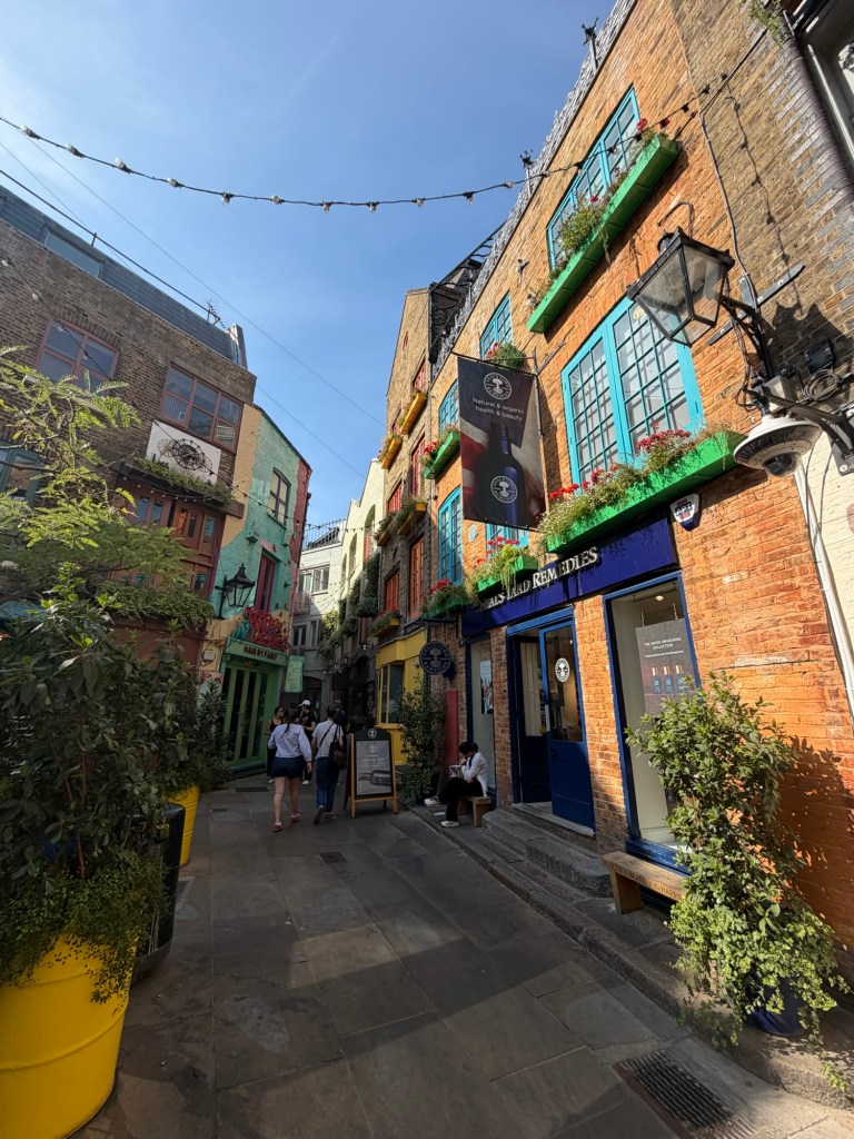 Colorful buildings at Neal’s Yard London