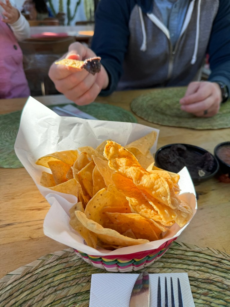 Fresh tortillas made by hand at Cafe Coyote in Old Town San Diego